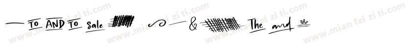 Yijing Symbols字体转换